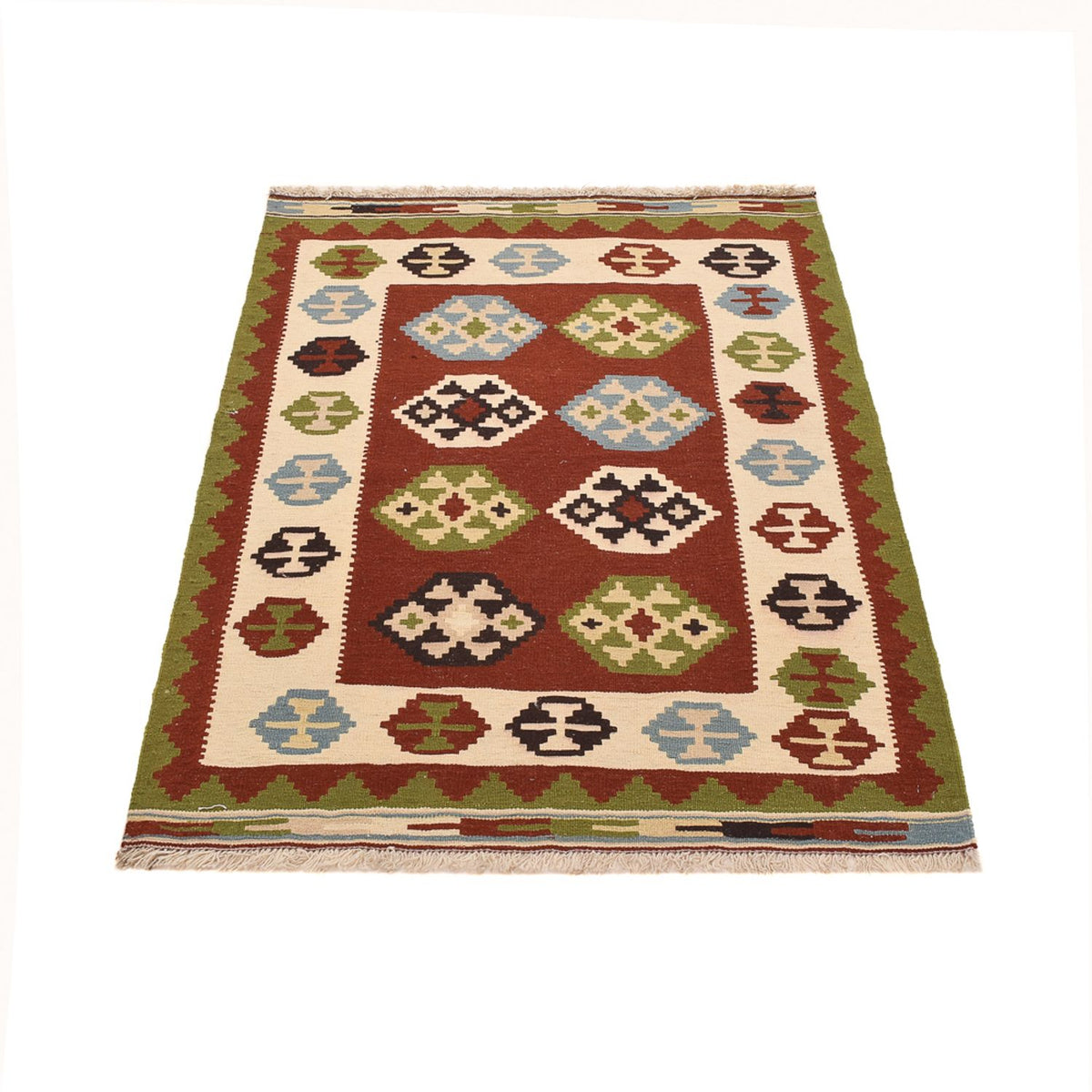Alfombra Kelim - Oriental - 146 x 103 cm - multicolor