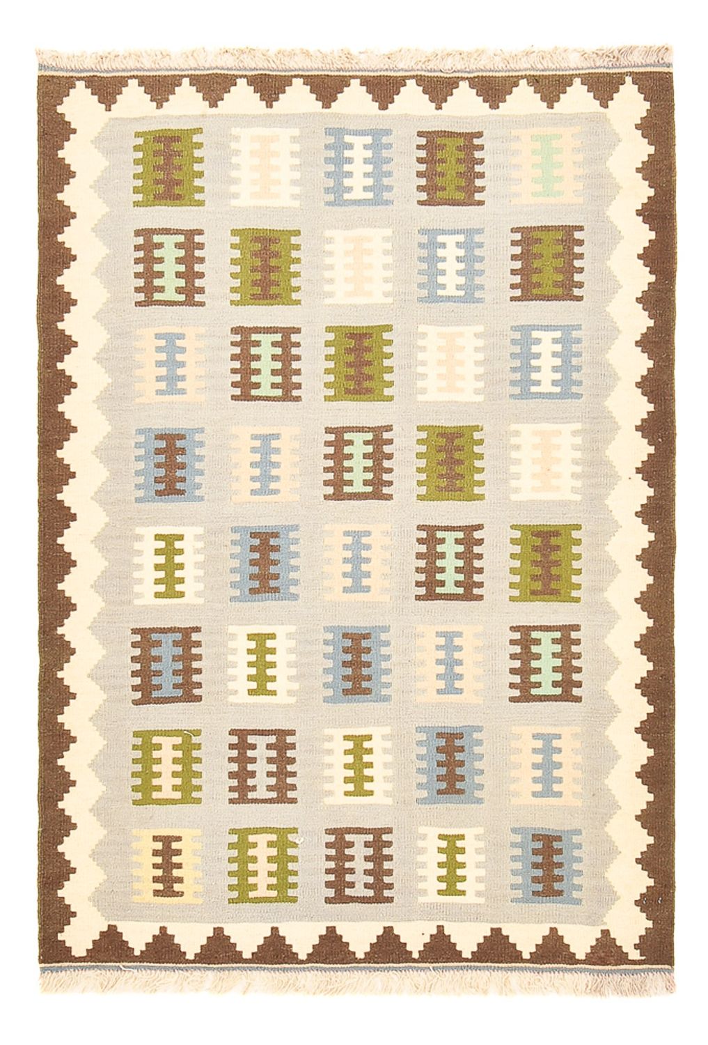 Alfombra Kelim - Oriental - 147 x 100 cm - multicolor