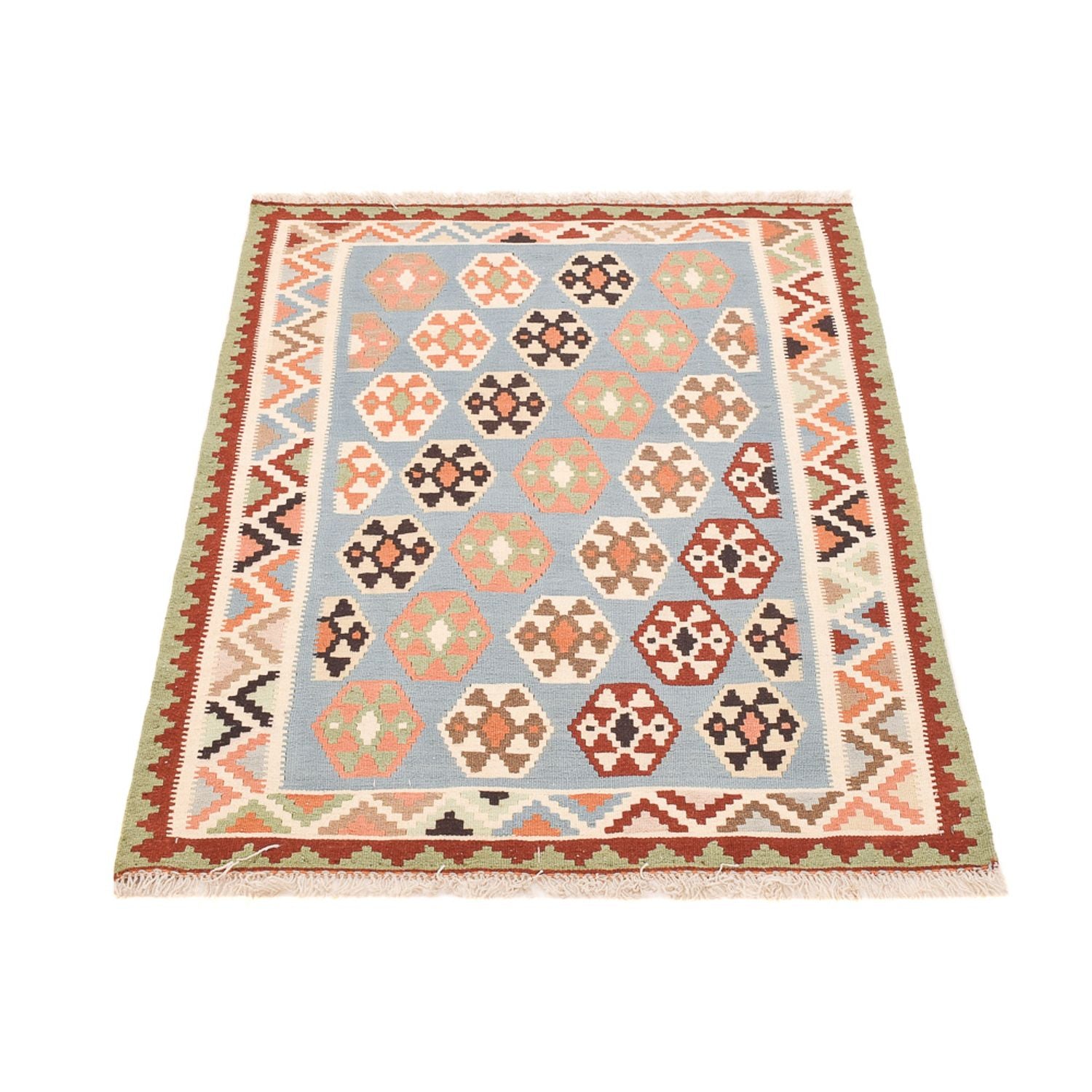 Alfombra Kelim - Oriental - 142 x 100 cm - multicolor