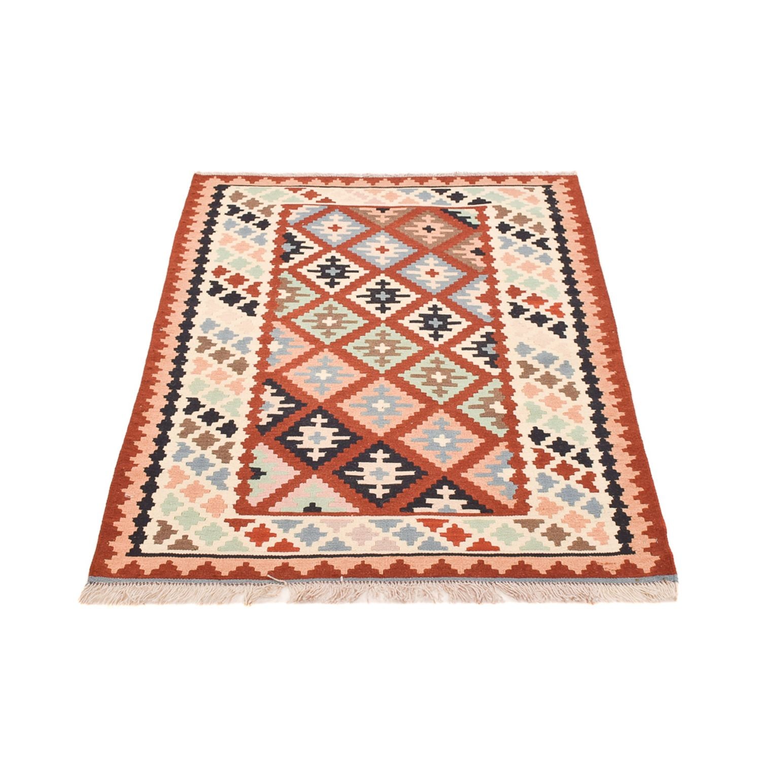 Alfombra Kelim - Oriental - 145 x 102 cm - multicolor