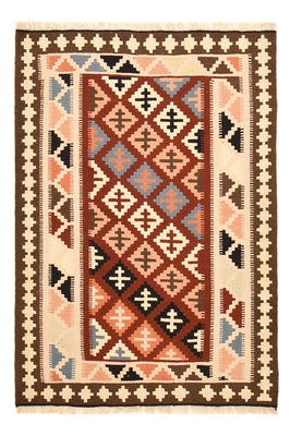 Alfombra Kelim - Oriental - 150 x 105 cm - multicolor