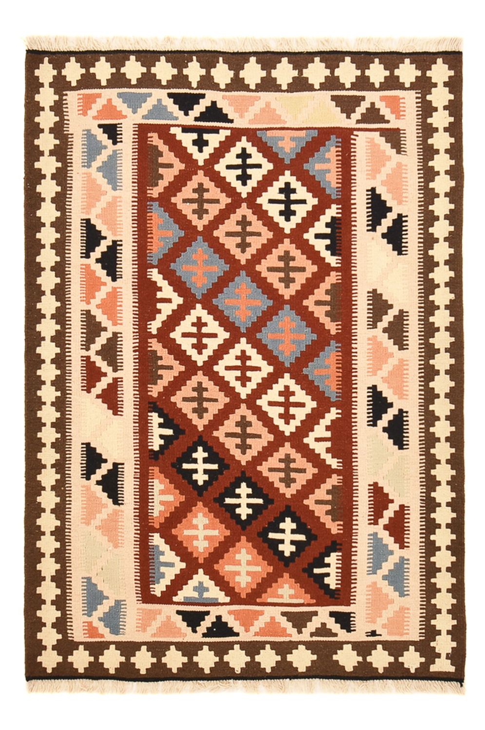 Alfombra Kelim - Oriental - 150 x 105 cm - multicolor
