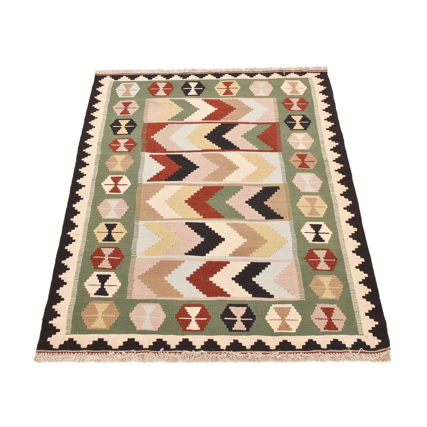 Alfombra Kelim - Oriental - 147 x 108 cm - multicolor