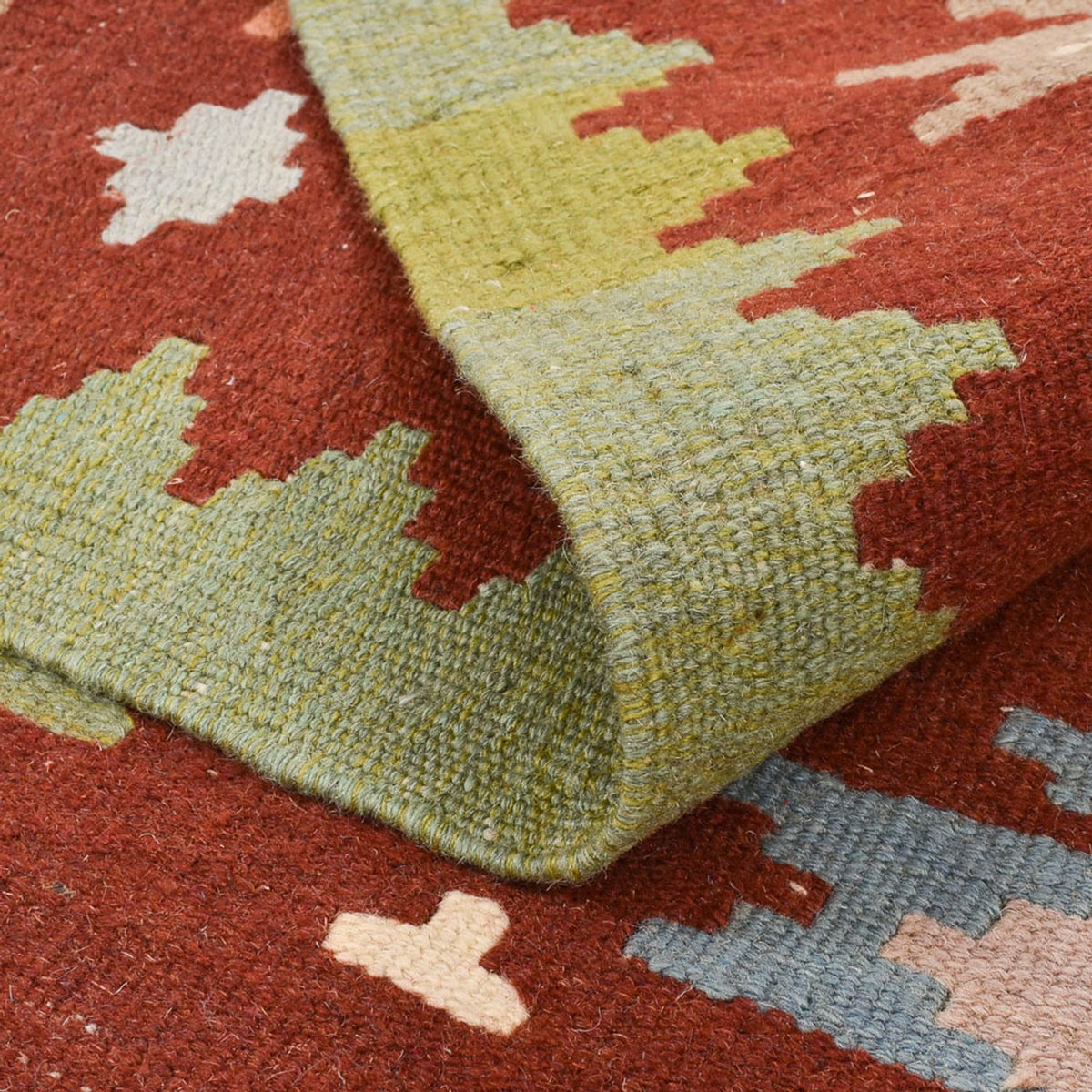 Alfombra Kelim - Oriental - 132 x 97 cm - multicolor