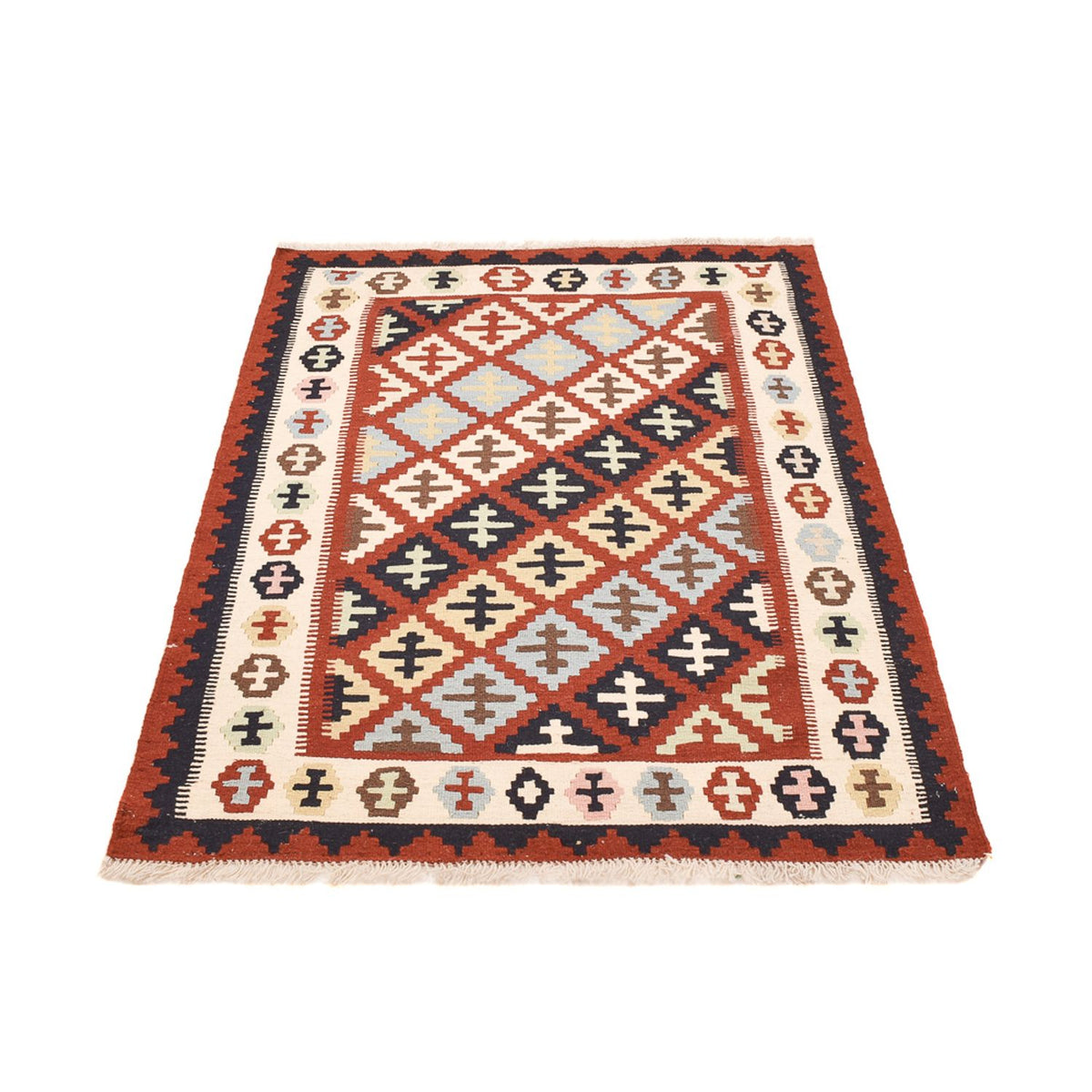 Alfombra Kelim - Oriental - 150 x 104 cm - multicolor