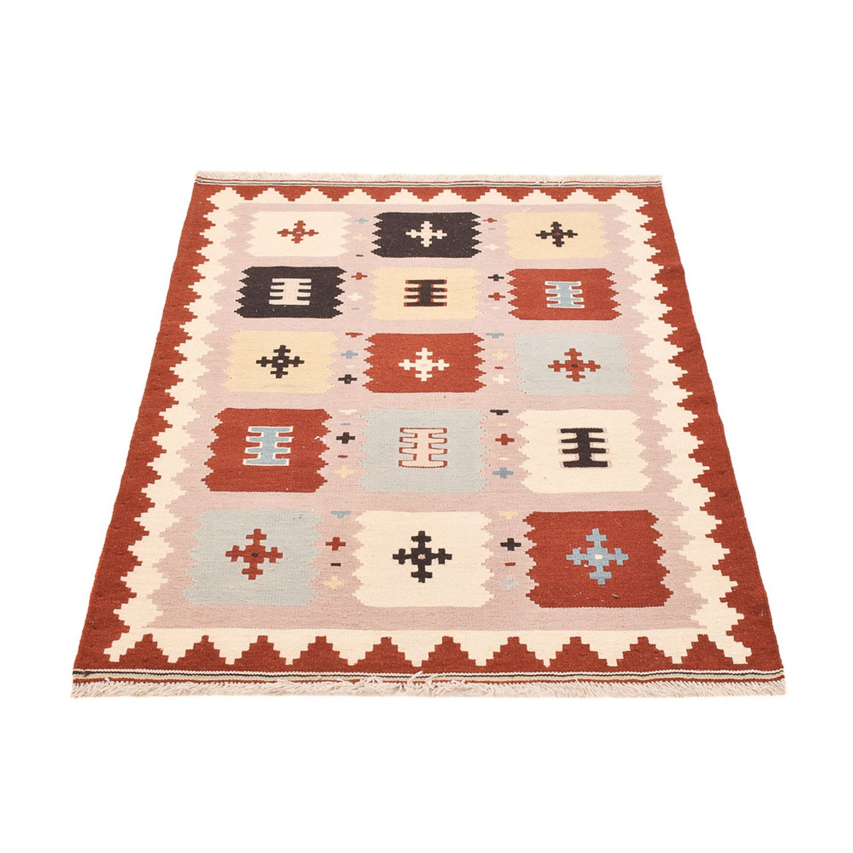 Alfombra Kelim - Oriental - 147 x 103 cm - multicolor