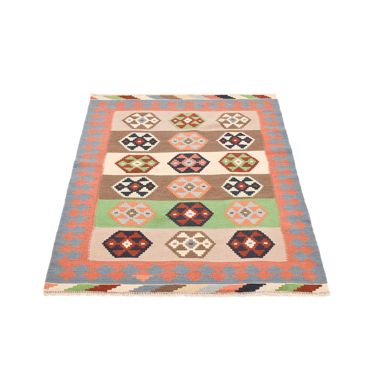 Alfombra Kelim - Oriental - 137 x 100 cm - multicolor