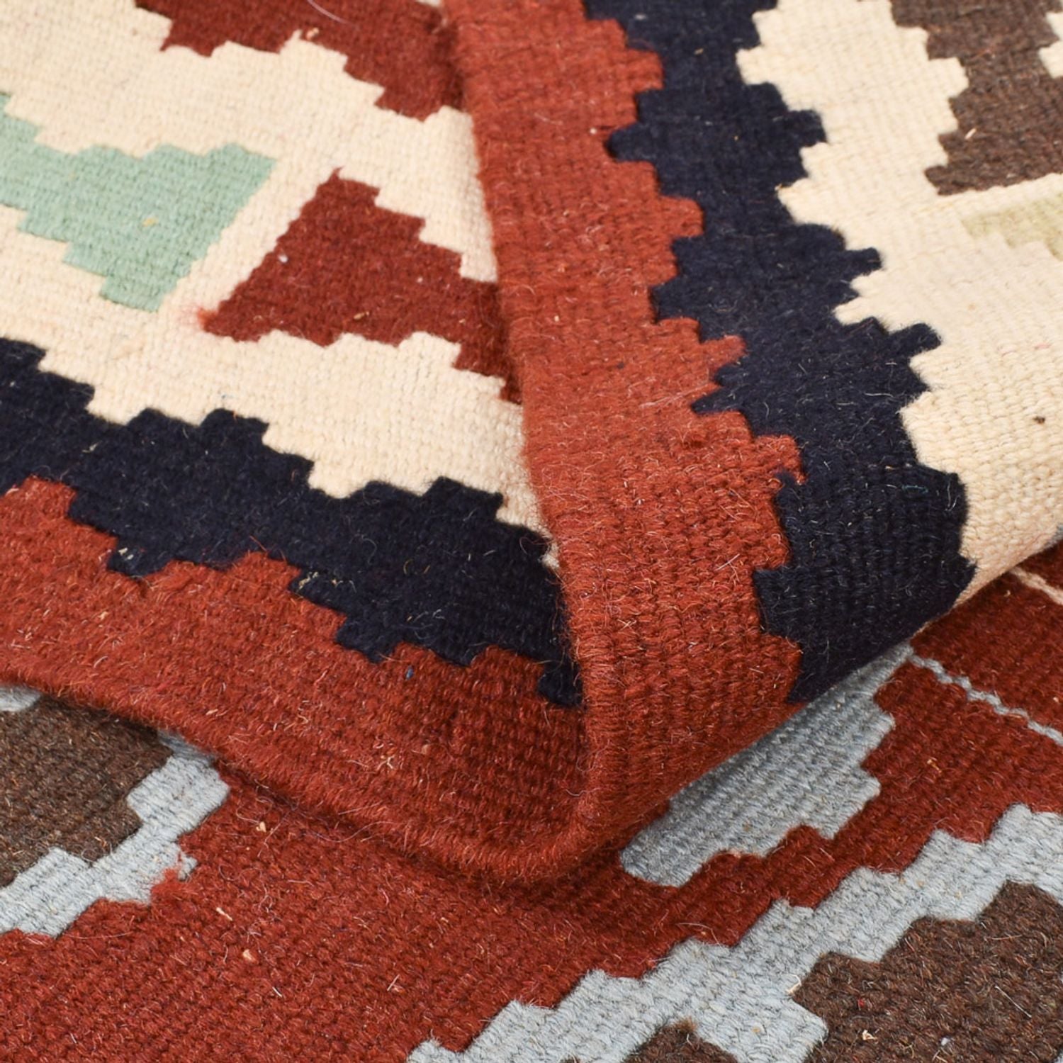 Alfombra Kelim - Oriental - 144 x 103 cm - multicolor