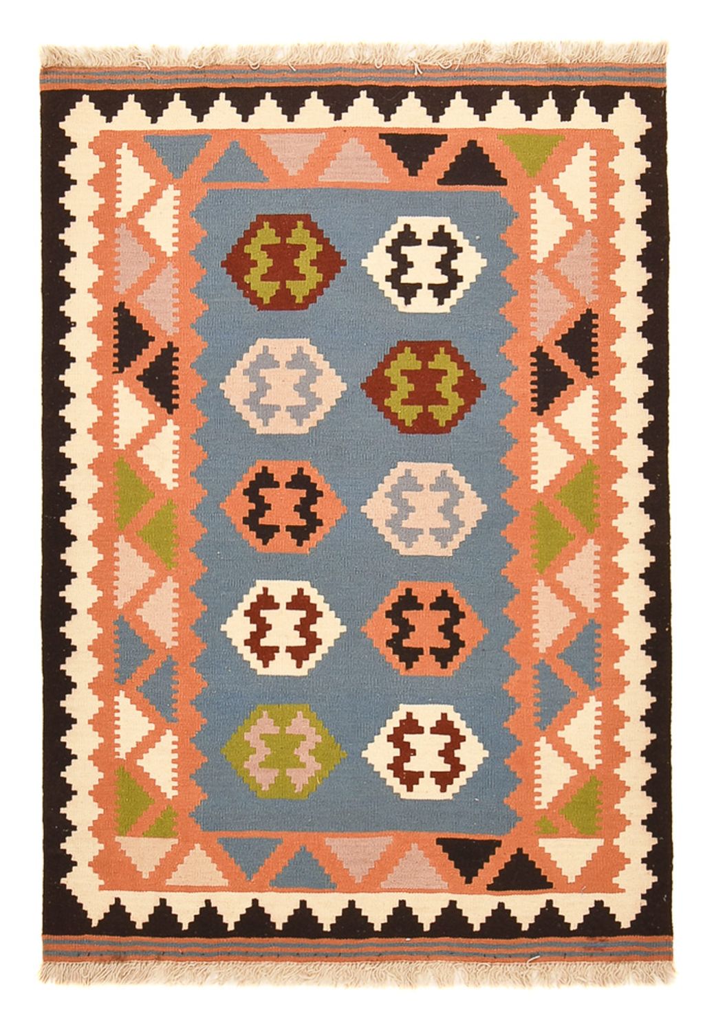 Alfombra Kelim - Oriental - 152 x 104 cm - multicolor