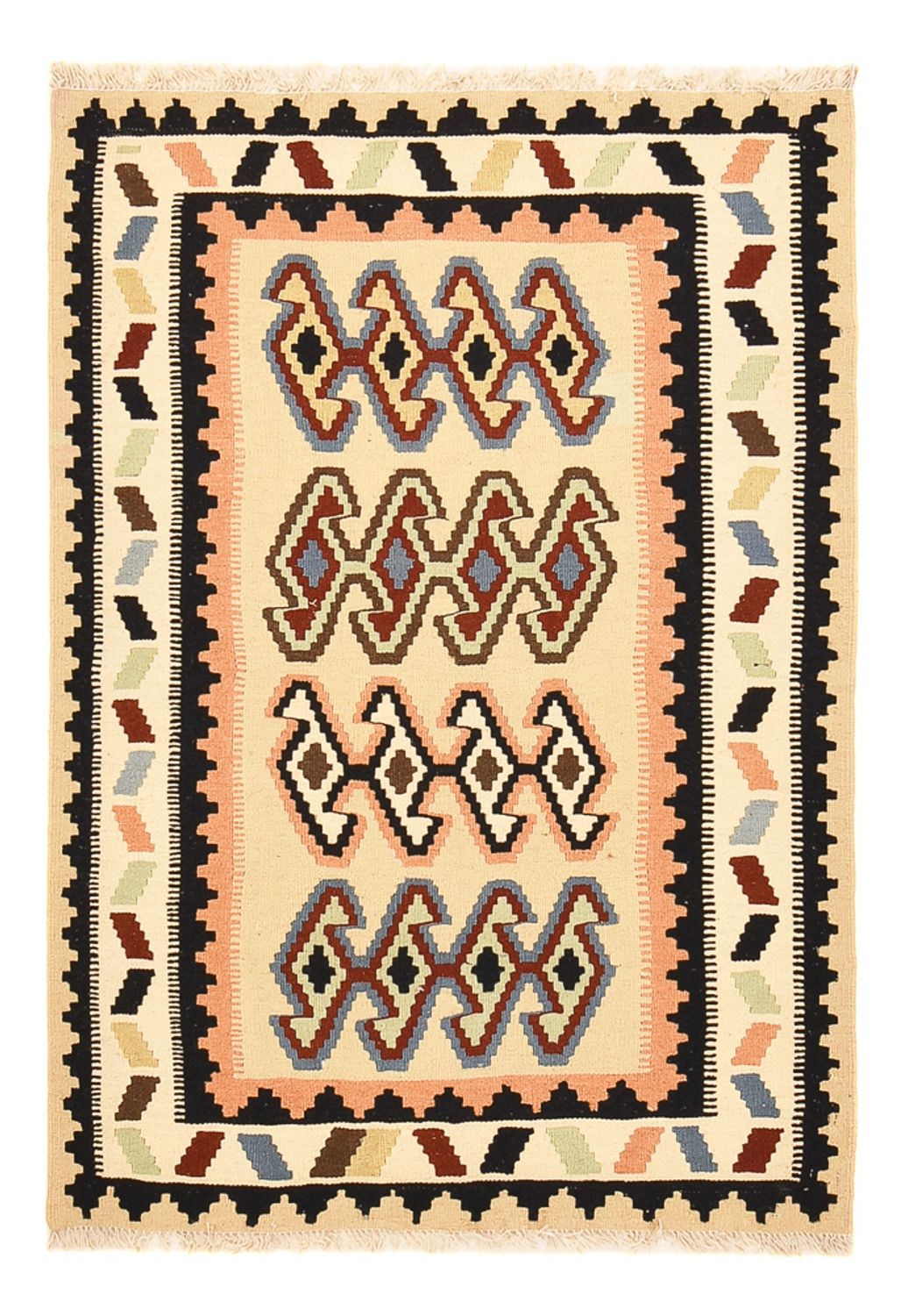 Alfombra Kelim - Oriental - 150 x 103 cm - multicolor
