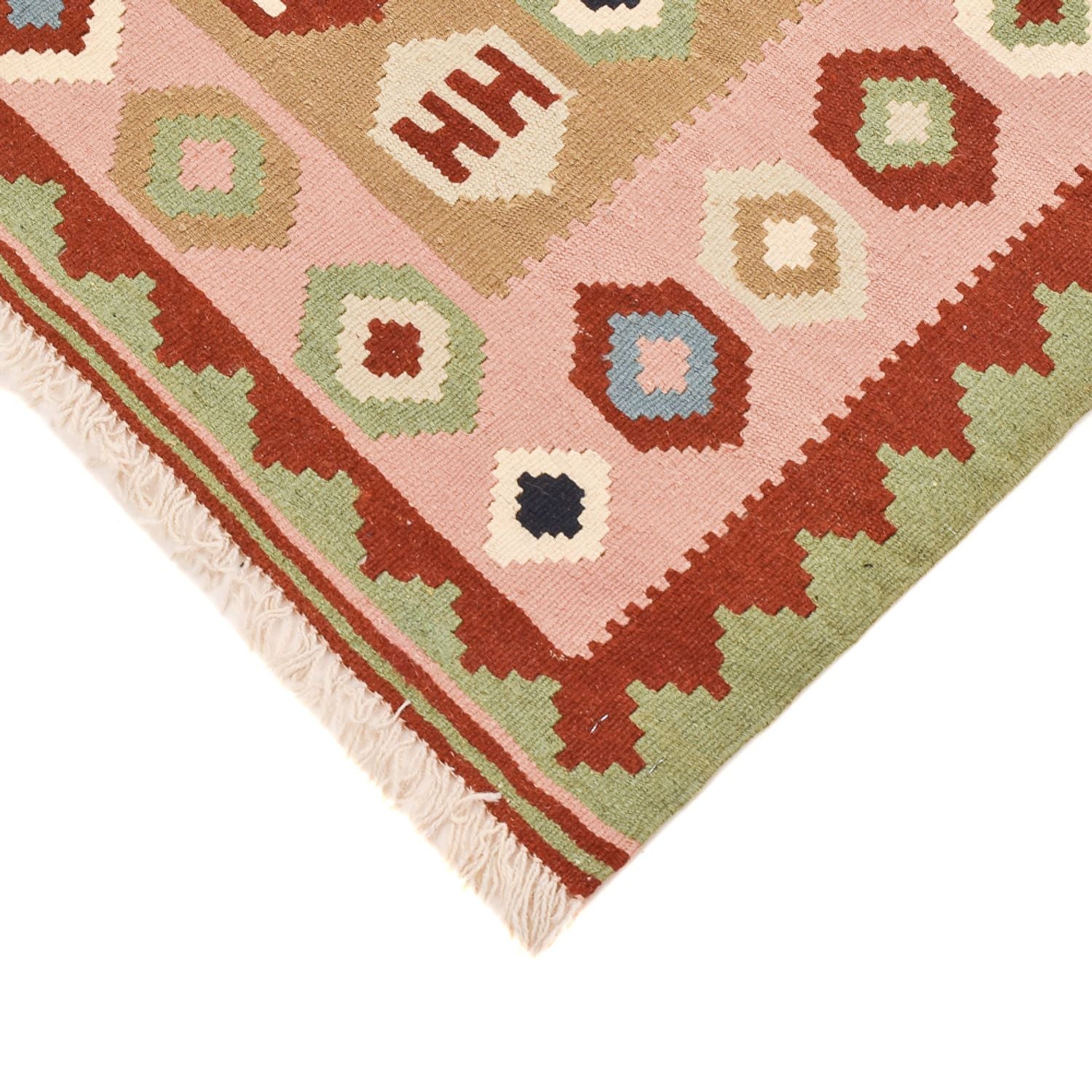 Alfombra Kelim - Oriental - 138 x 110 cm - multicolor