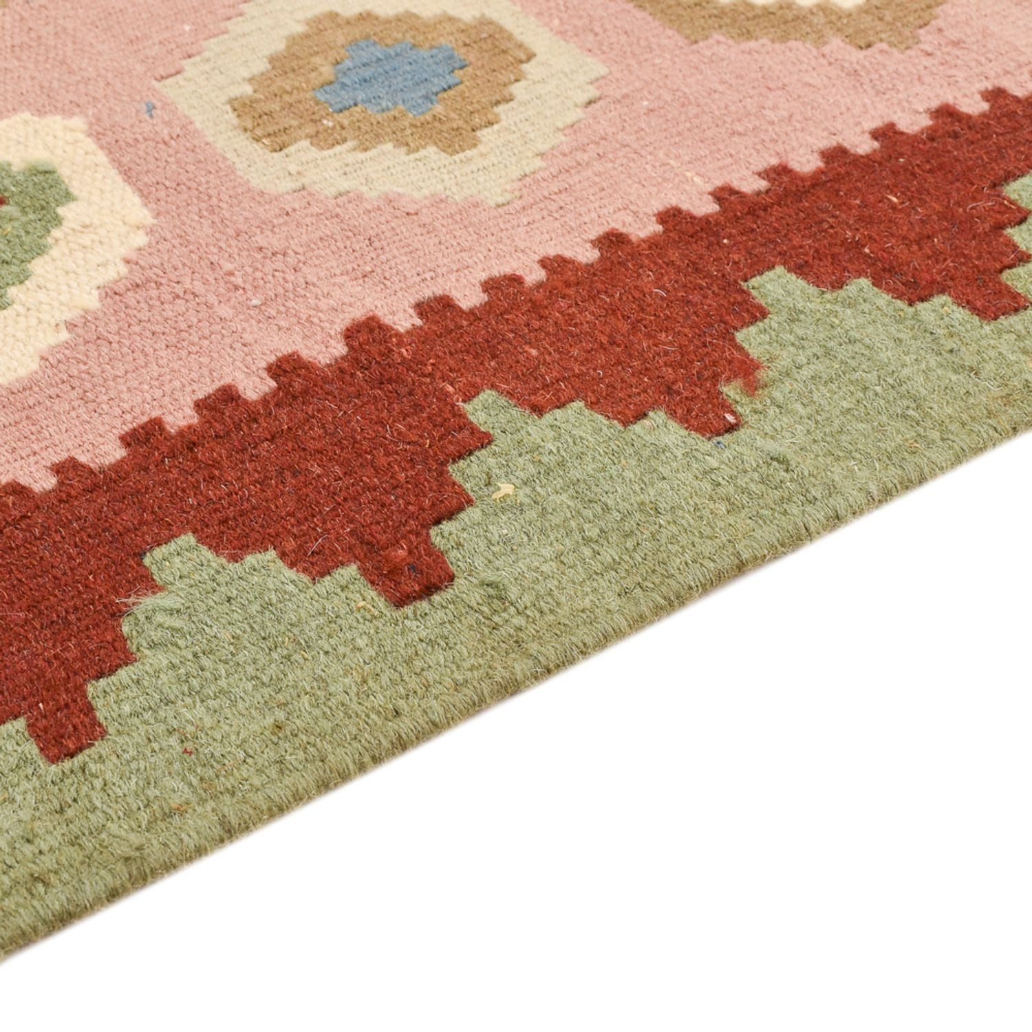 Alfombra Kelim - Oriental - 138 x 110 cm - multicolor