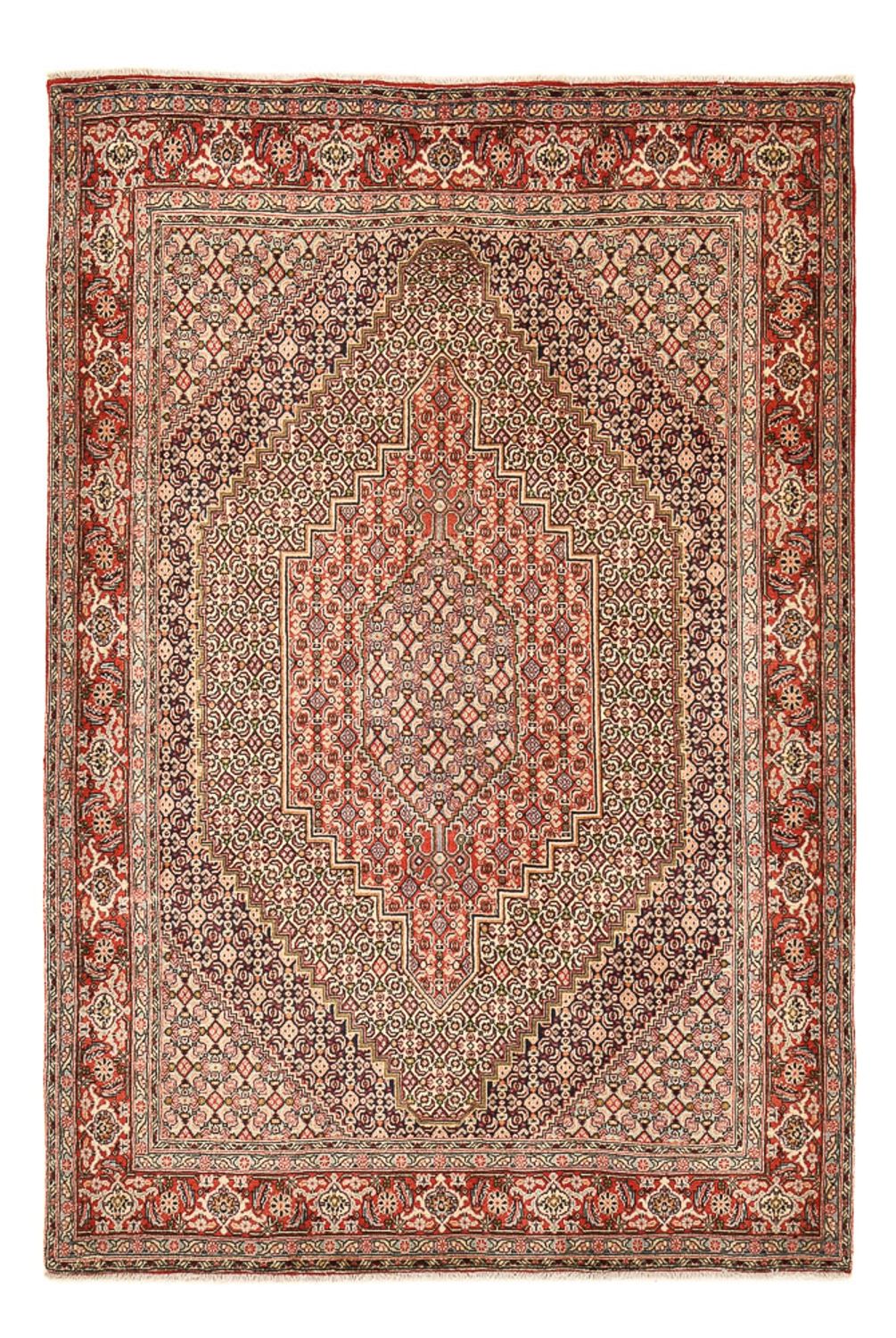Alfombra persa - Clásica - 225 x 150 cm - óxido