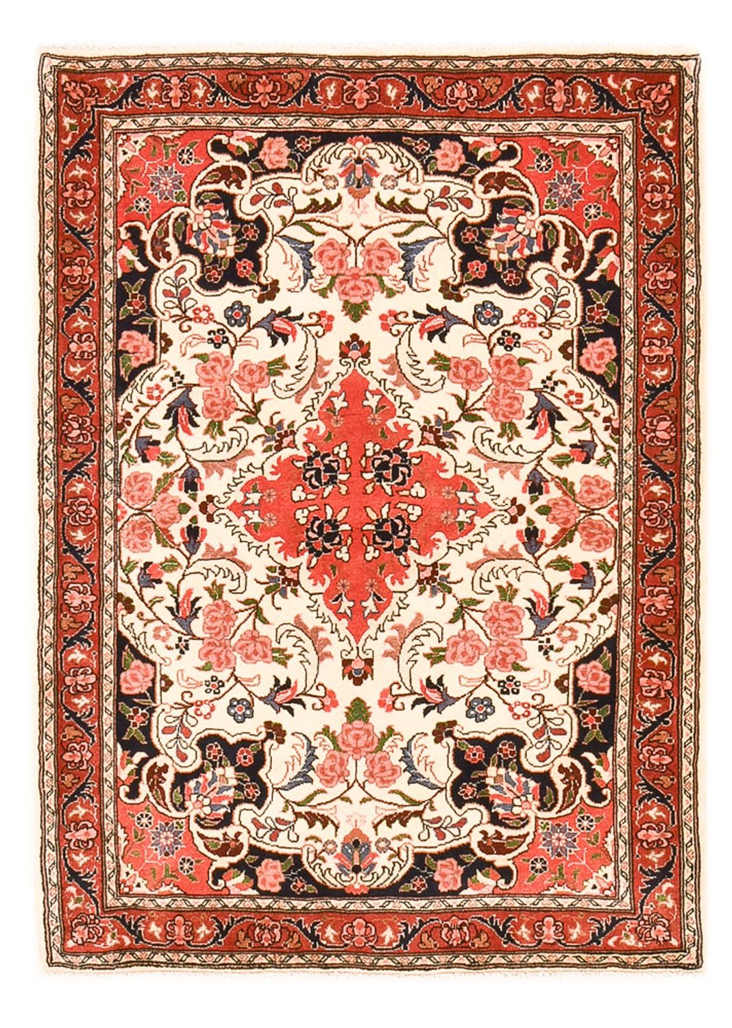 Alfombra persa - Bidjar - 150 x 110 cm - multicolor