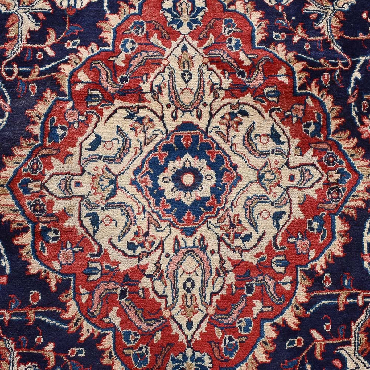 Alfombra persa - Clásica - 522 x 300 cm - azul oscuro