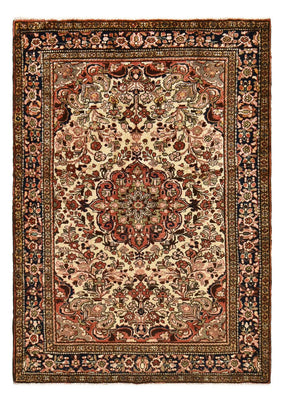 Alfombra persa - Nómada - 209 x 153 cm - beige oscuro