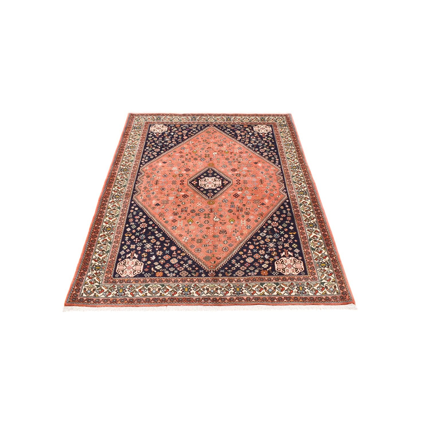 Alfombra Gabbeh - Persa Kashkuli - 208 x 156 cm - rojo claro