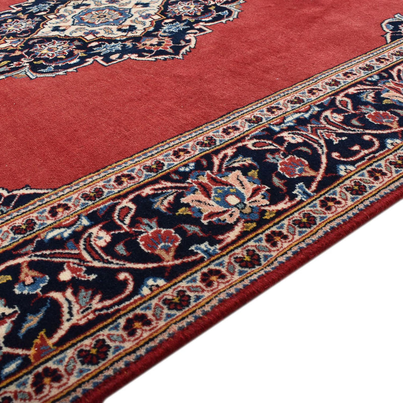 Alfombra persa - Keshan - 205 x 132 cm - rojo