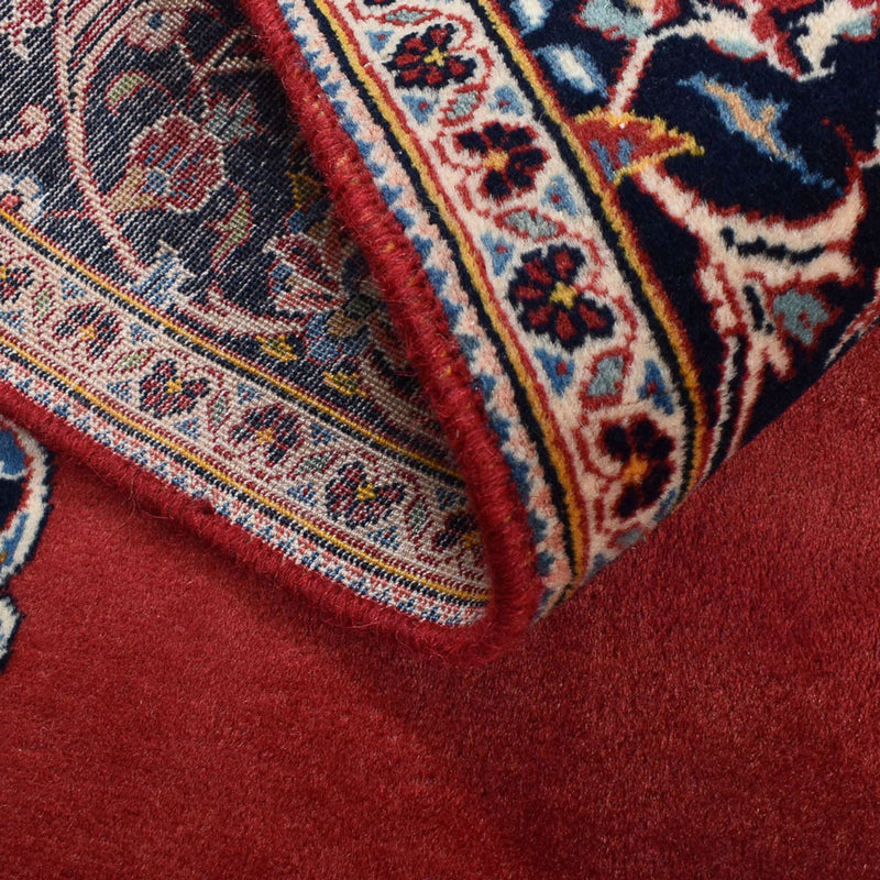 Alfombra persa - Keshan - 205 x 132 cm - rojo