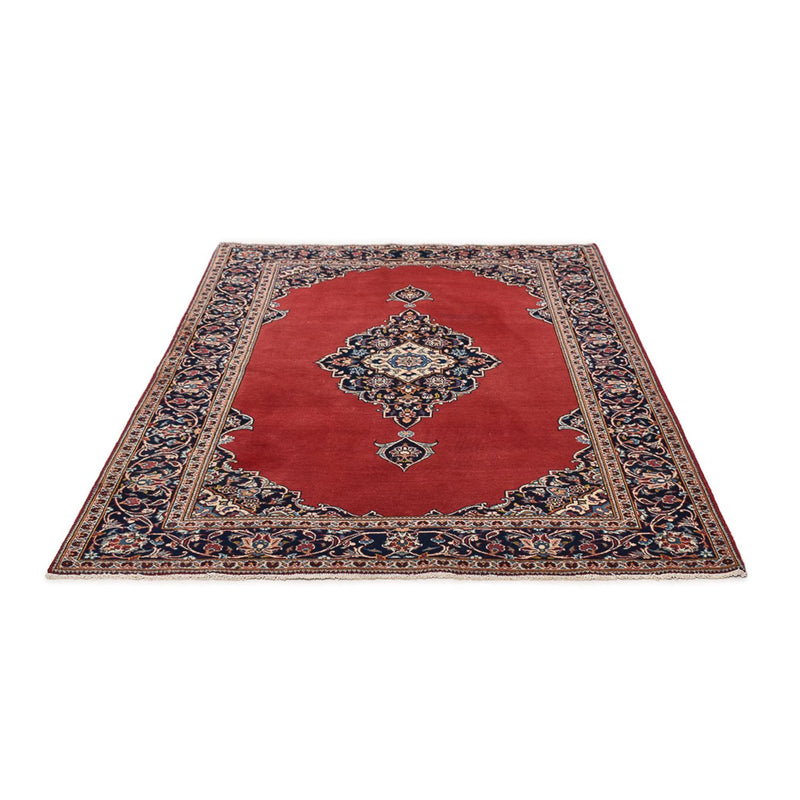 Alfombra persa - Keshan - 205 x 132 cm - rojo