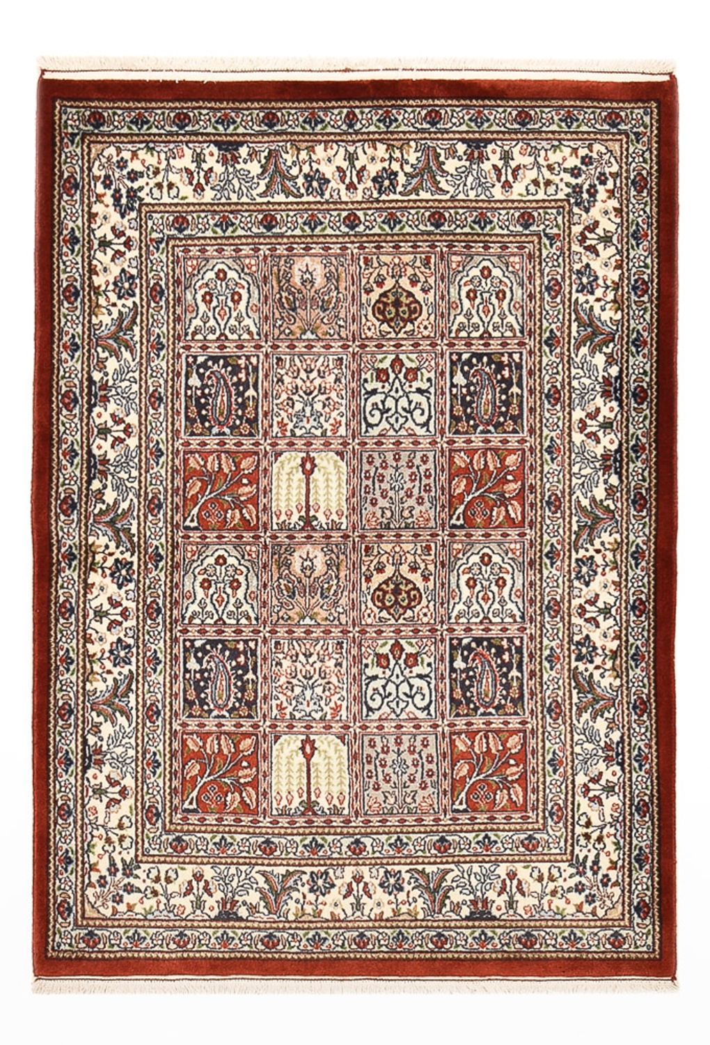 Alfombra persa - Clásica - 146 x 100 cm - multicolor