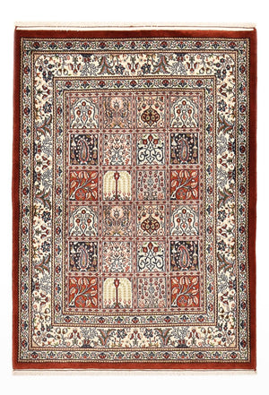 Alfombra persa - Clásica - 146 x 100 cm - multicolor