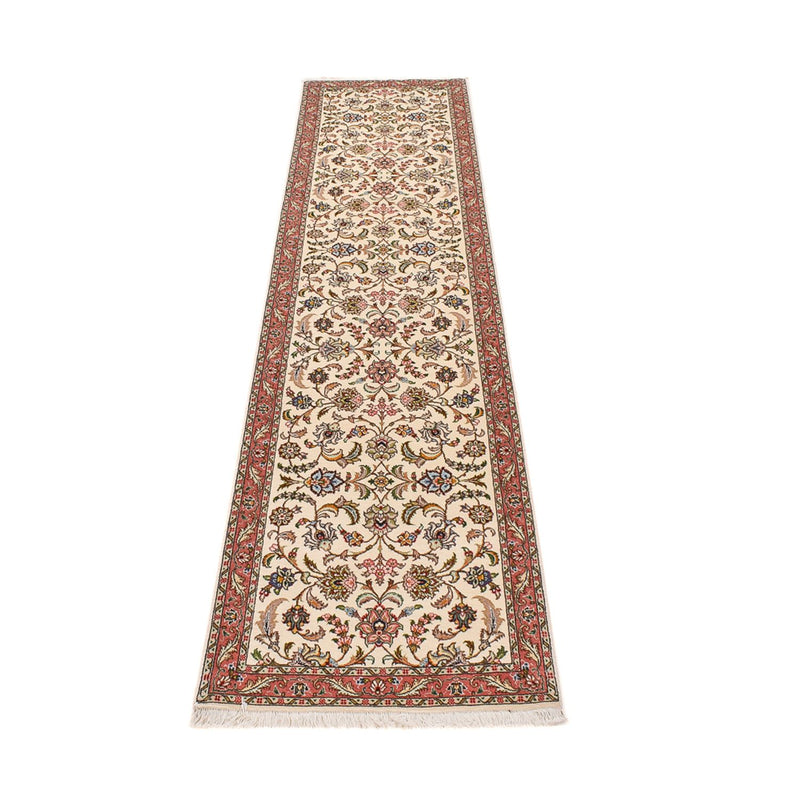Alfombra de pasillo Alfombra Persa - Tabriz - Prima - 302 x 72 cm - arena