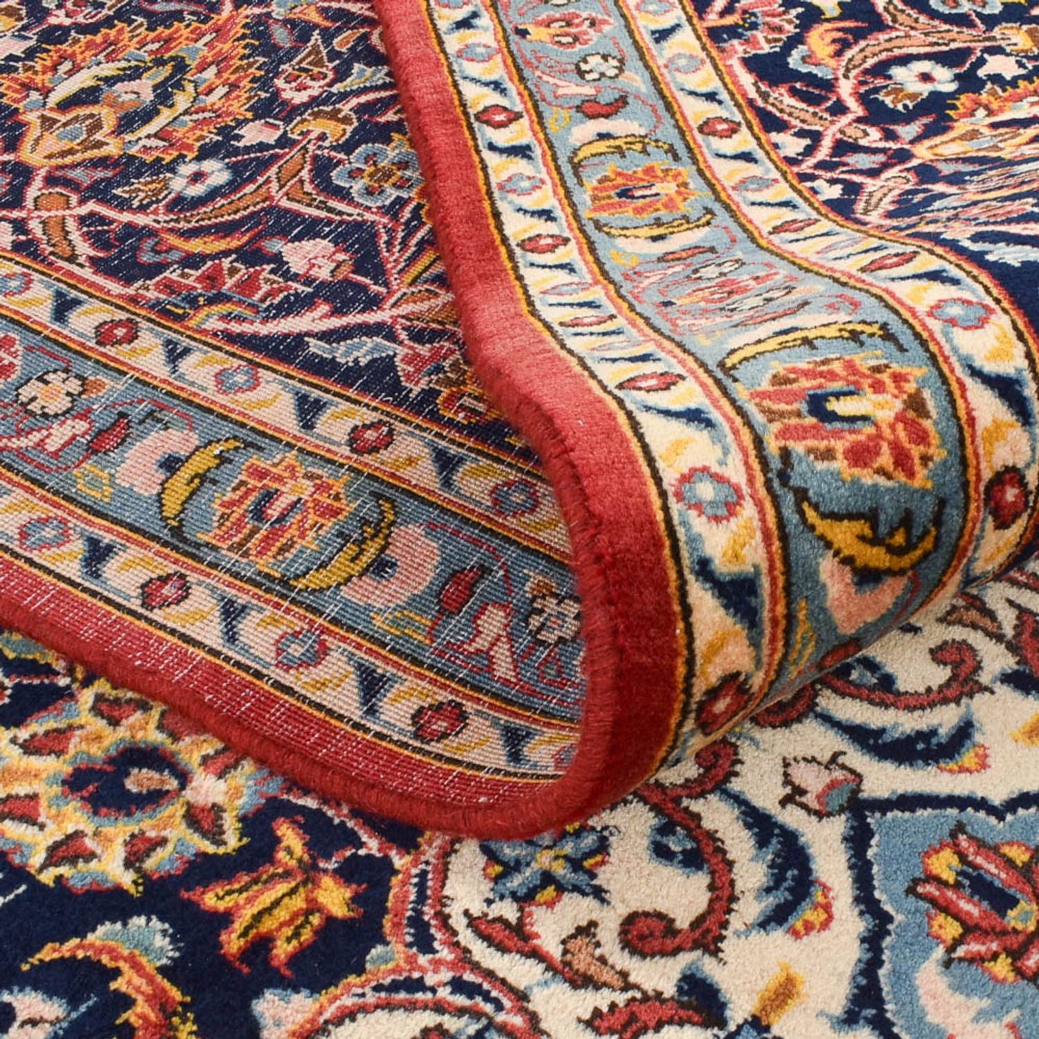Alfombra persa - Keshan - 412 x 300 cm - rojo
