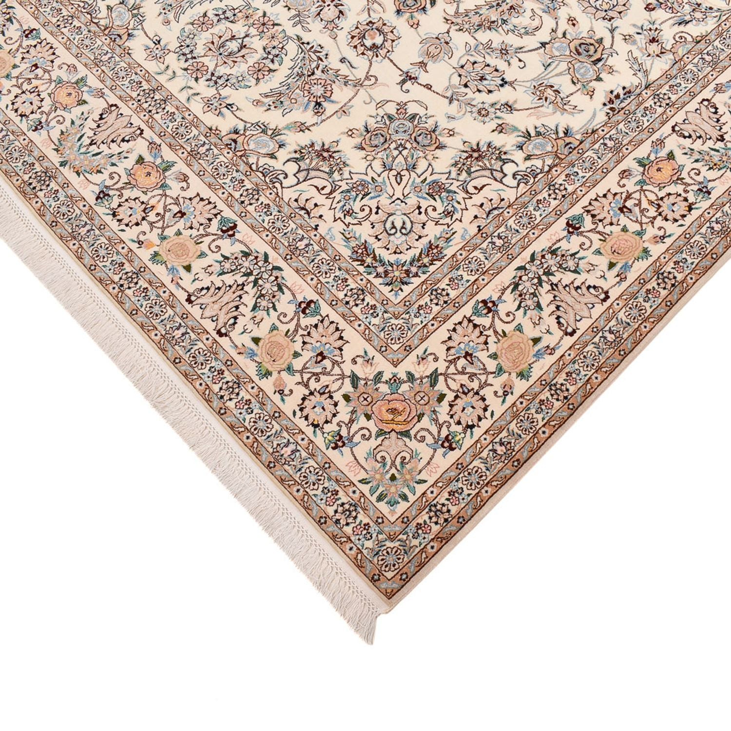 Alfombra Persa - Nain - Prima - 303 x 203 cm - crema