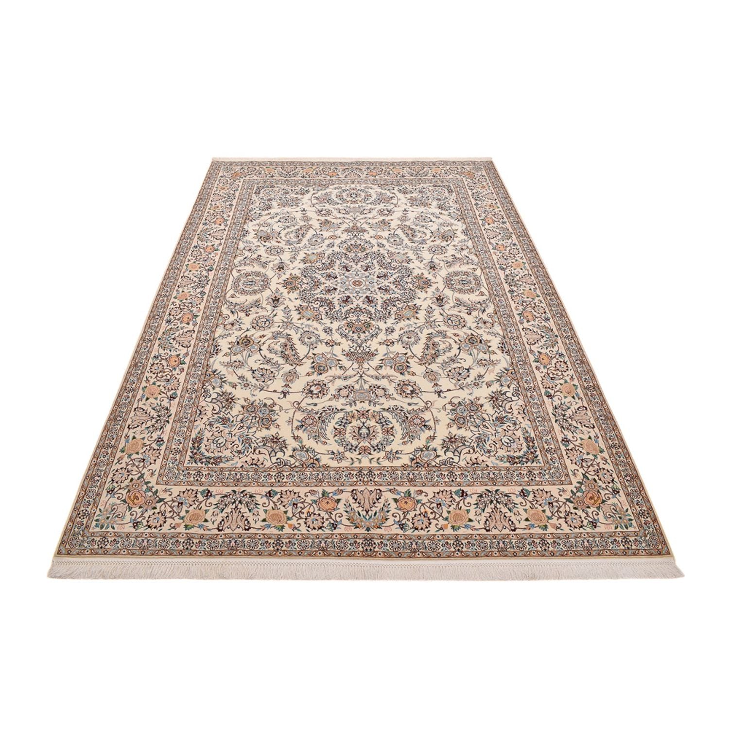 Alfombra Persa - Nain - Prima - 303 x 203 cm - crema