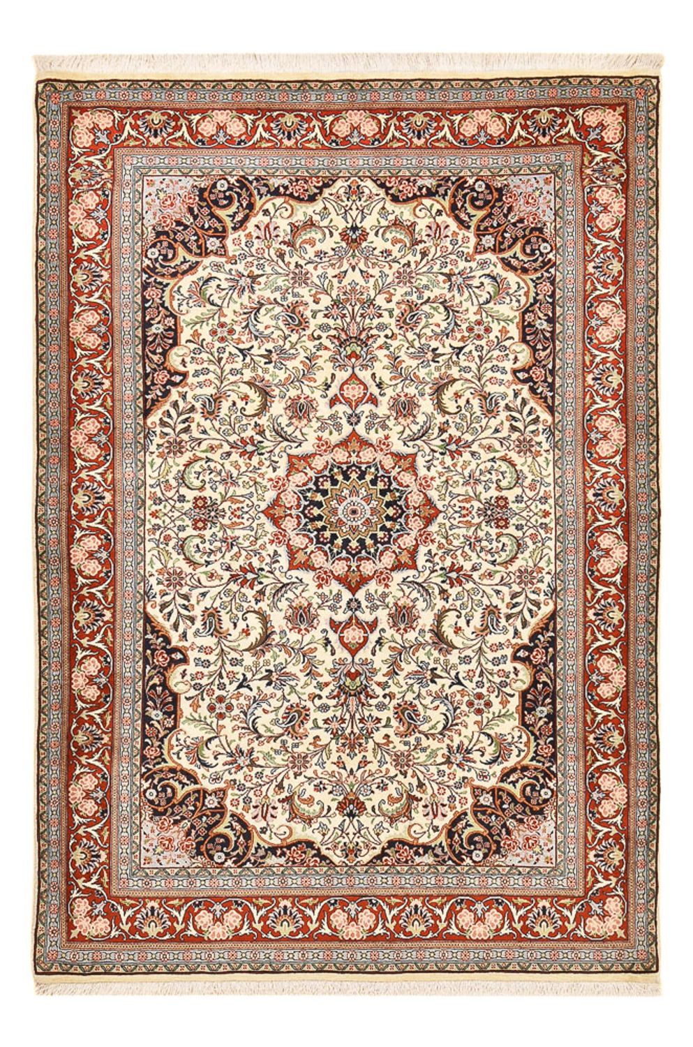 Alfombra persa - Bidjar - 224 x 143 cm - arena