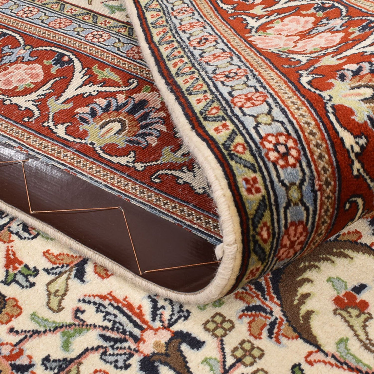 Alfombra persa - Bidjar - 224 x 143 cm - arena