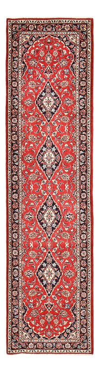 Alfombra de pasillo Alfombra persa - Keshan - 303 x 80 cm - rojo