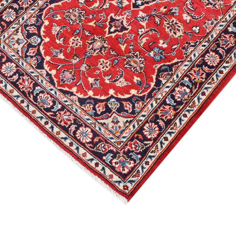 Alfombra de pasillo Alfombra persa - Keshan - 303 x 80 cm - rojo