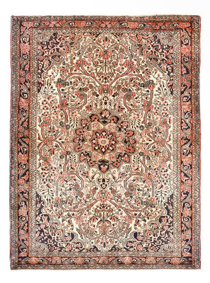 Alfombra persa - Nómada - 196 x 142 cm - multicolor