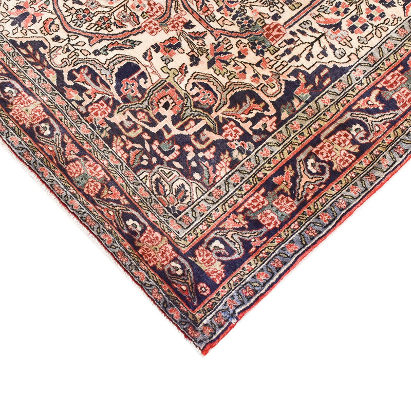 Alfombra persa - Nómada - 196 x 142 cm - multicolor