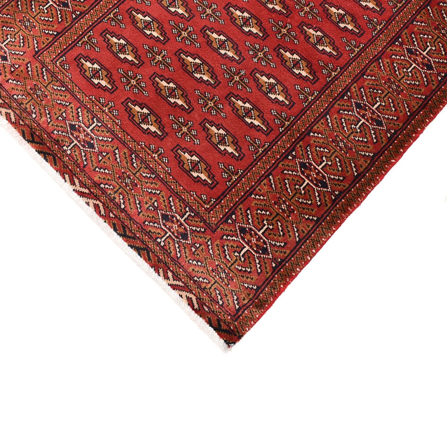 Alfombra de pasillo Alfombra Turkaman - 369 x 86 cm - rojo