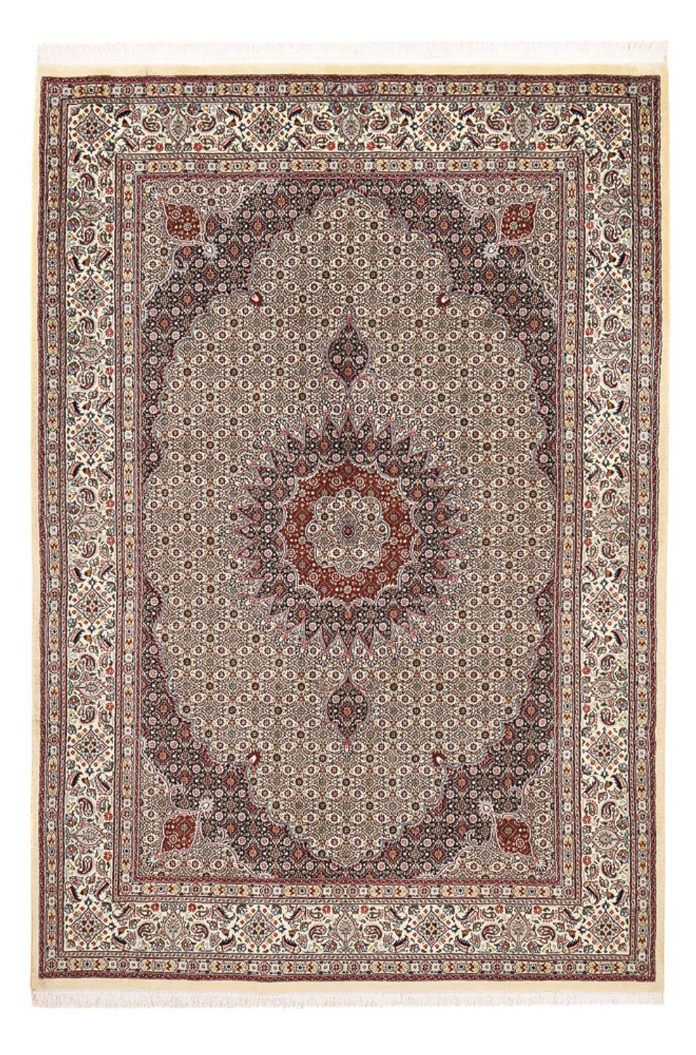 Alfombra persa - Clásica - 294 x 195 cm - taupe