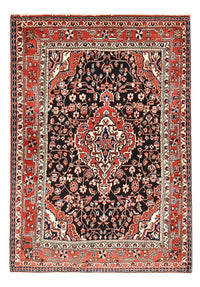 Alfombra persa - Nómada - 160 x 111 cm - azul oscuro