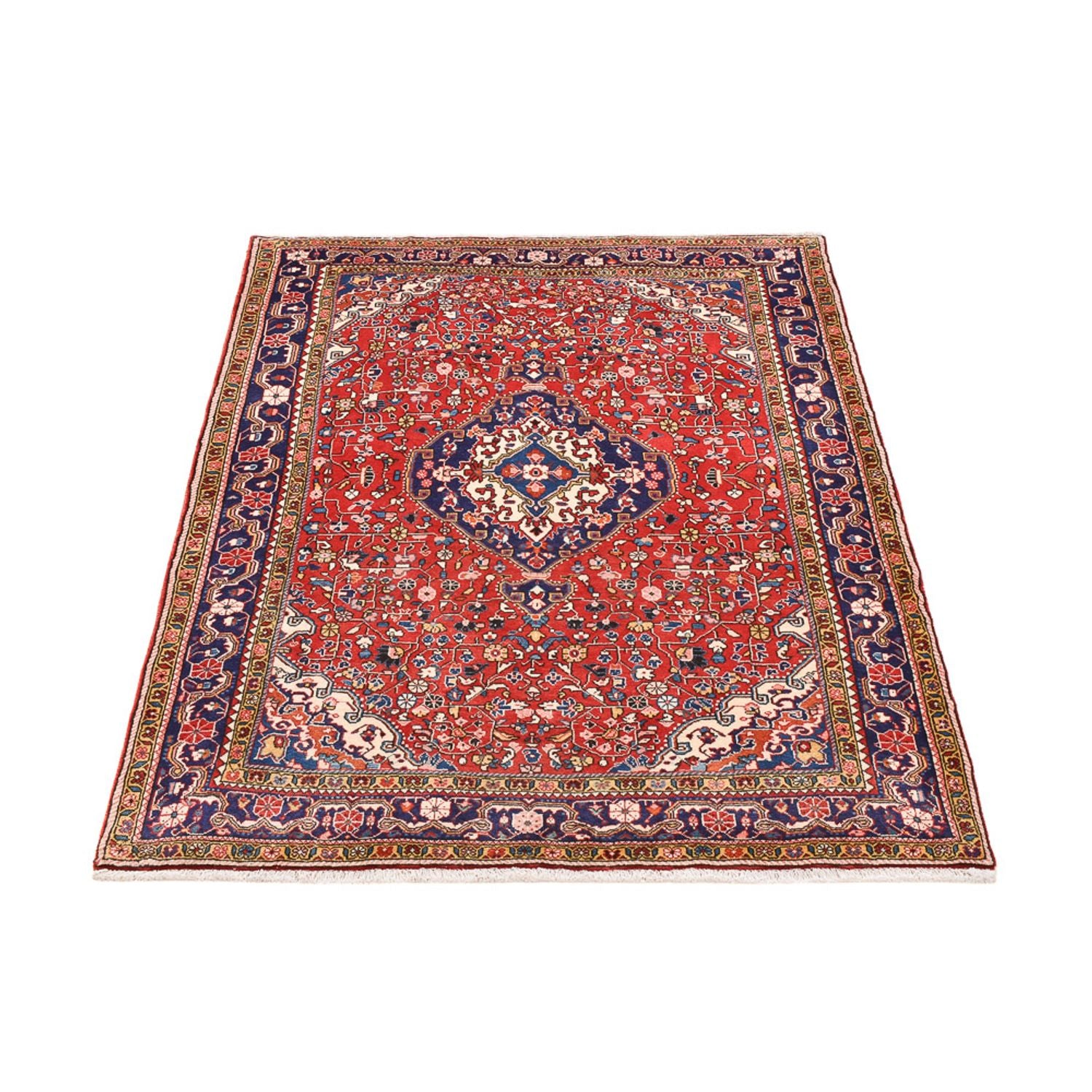 Alfombra persa - Nómada - 149 x 110 cm - rojo