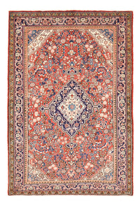 Alfombra persa - Nómada - 201 x 136 cm - multicolor