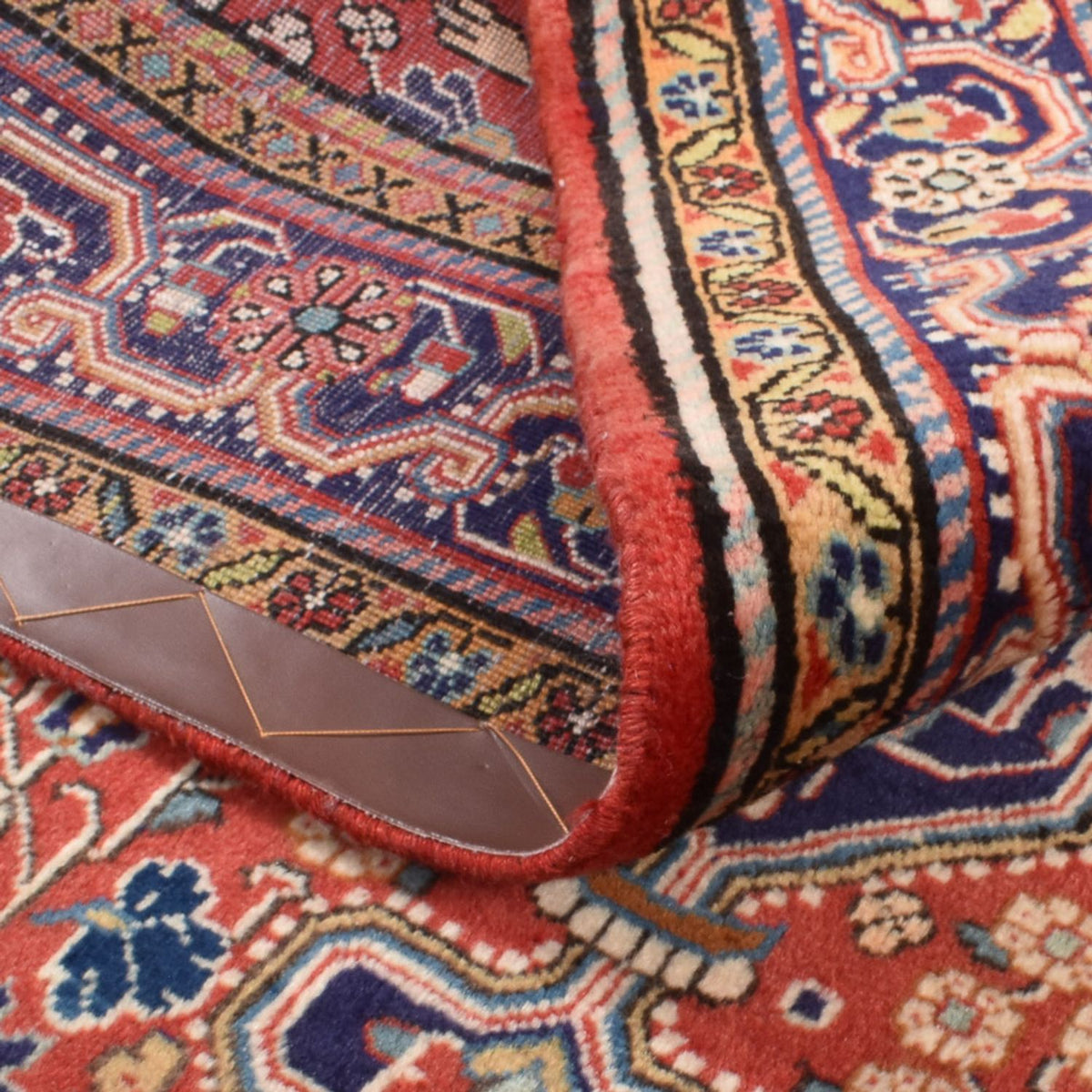 Alfombra persa - Nómada - 201 x 136 cm - multicolor