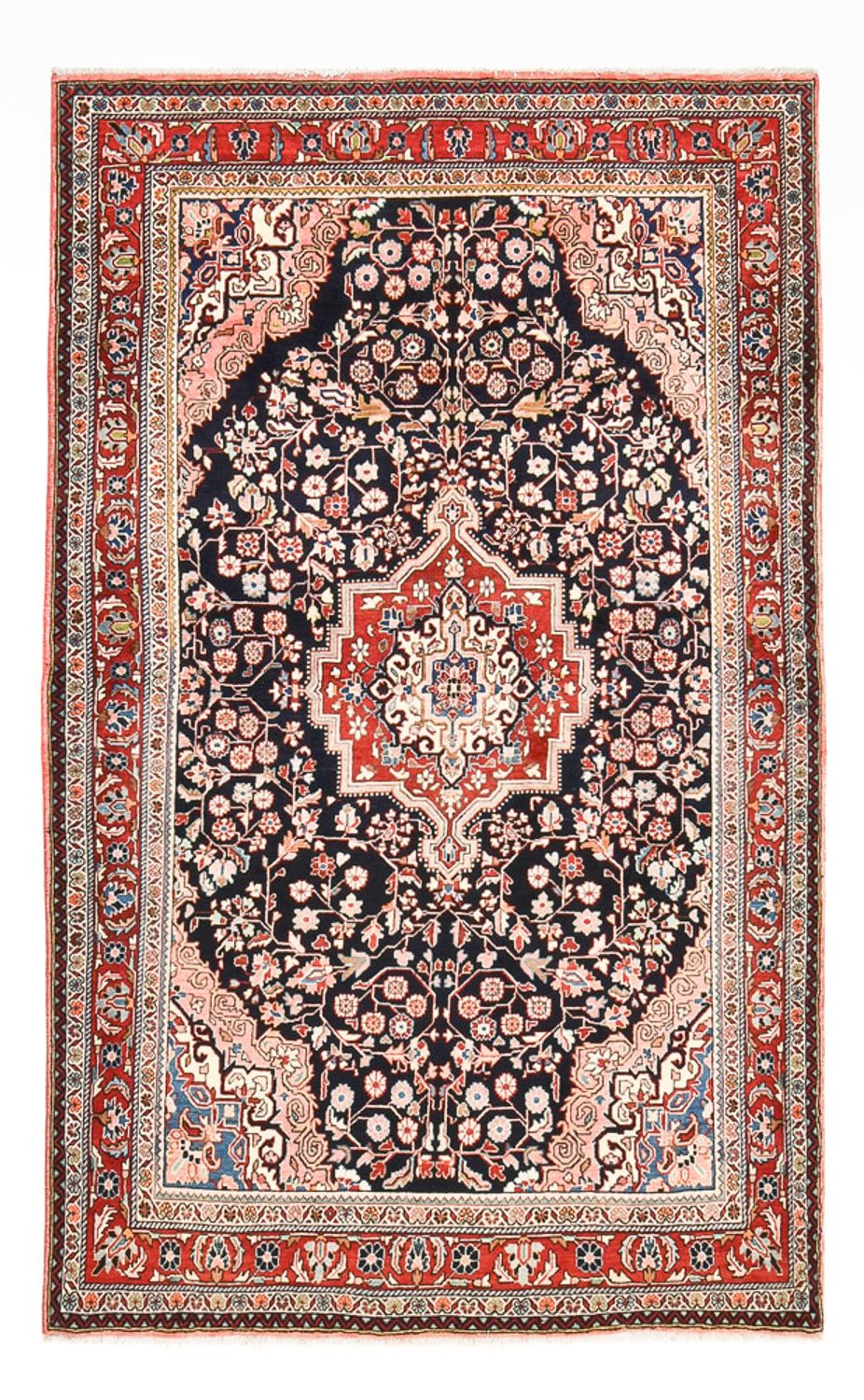 Alfombra persa - Nómada - 217 x 133 cm - multicolor