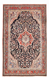 Alfombra persa - Nómada - 217 x 133 cm - multicolor