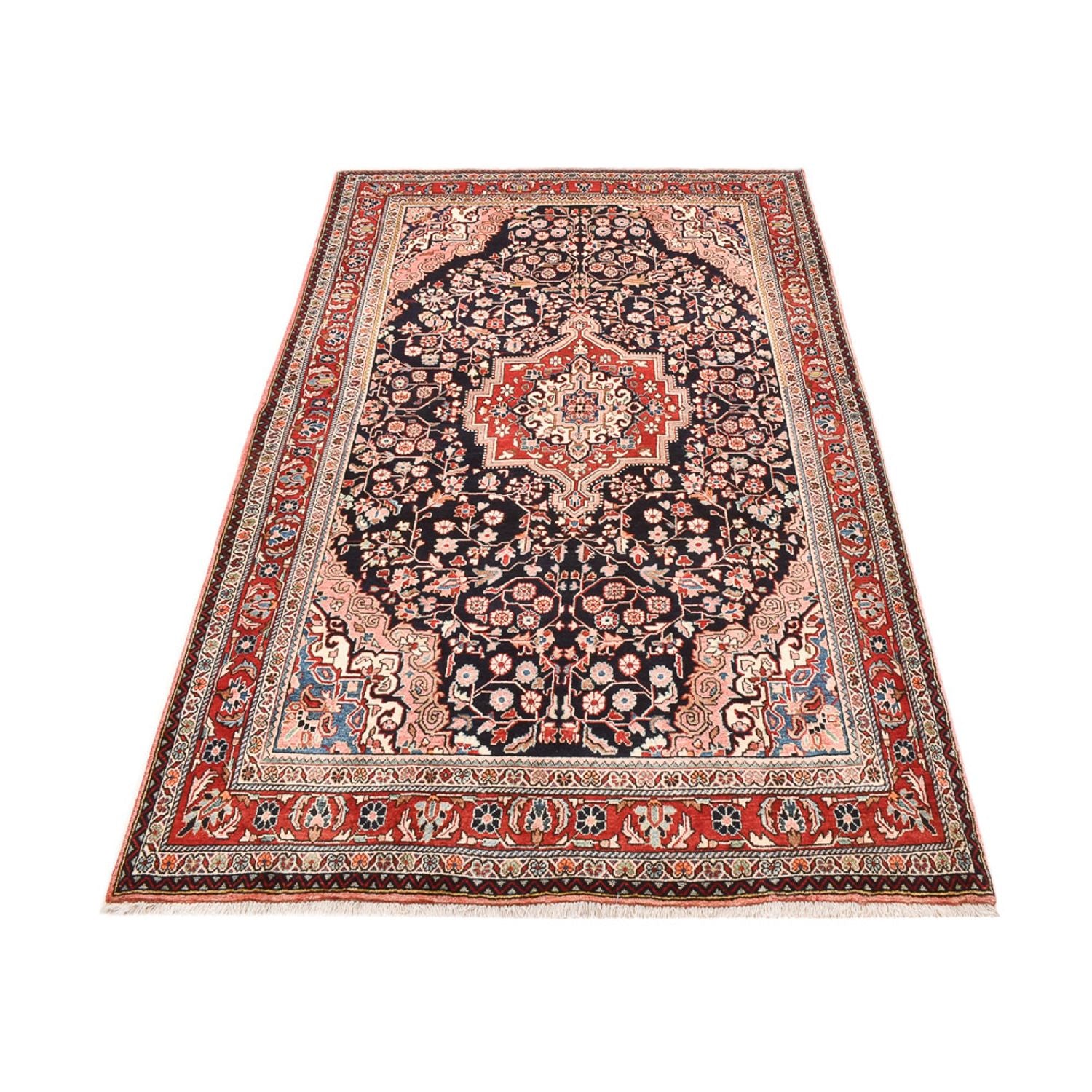 Alfombra persa - Nómada - 217 x 133 cm - multicolor