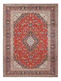 Alfombra persa - Keshan - 395 x 295 cm - rojo
