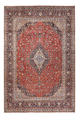 Alfombra persa - Keshan - 450 x 300 cm - rojo