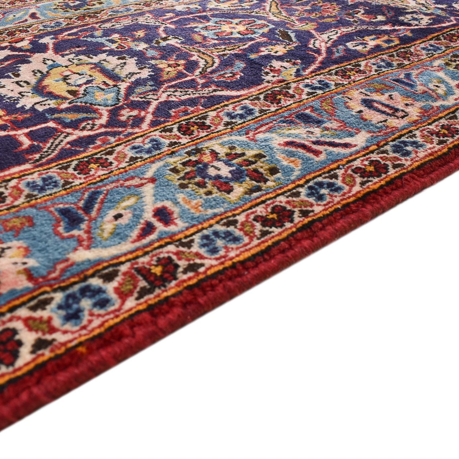 Alfombra persa - Keshan - 450 x 300 cm - rojo