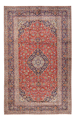 Alfombra persa - Keshan - 487 x 300 cm - rojo