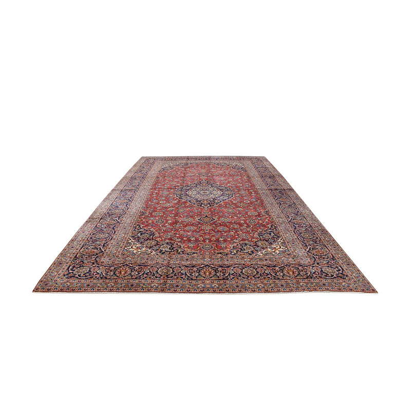 Alfombra persa - Keshan - 487 x 300 cm - rojo
